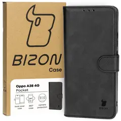 Bizon Case Pocket Oppo A38 4G black