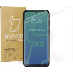 Bizon Glass Hydrogel Moto G31 / G41 [2 PACK]