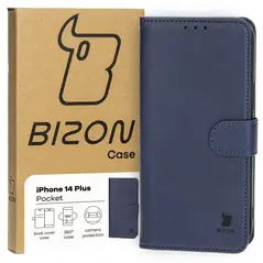 Bizon Case Pocket Apple iPhone 14 Plus navy blue