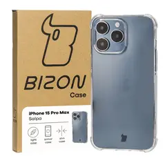 Bizon Case Salpa Apple iPhone 15 Pro Max clear