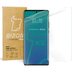 Bizon Glass Hydrogel Motorola Edge 30 Ultra [2 PACK]