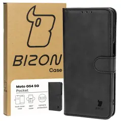 Bizon Case Pocket Motorola Moto G54 5G black