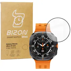 Bizon Glass Watch Edge Hybrid Samsung Galaxy Watch Ultra 47 mm black