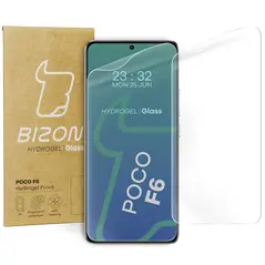 Bizon Glass Hydrogel Front Xiaomi Poco F6 [2 PACK]