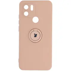 Bizon Case Silicone Ring Redmi A1 light pink