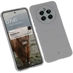 Bizon Case Tur Realme 12+ light grey