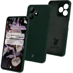 Bizon Soft Case Realme Note 50 / Realme C53 / C51 dark green