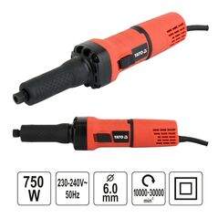 YATO ΕΥΘΥΣ ΛΕΙΑΝΤΗΡΑΣ 750W 6ΜΜ YT-82080 20182080 εως 12 άτοκες δόσεις