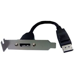 ADAPTOR DISPLAYPORT MALE TO  DISPLAYPOR FEMALE BRACKED 0.2M 0.007.469 έως 12 άτοκες Δόσεις