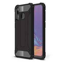 Techsuit Husa pentru Samsung Galaxy A20e - Techsuit Hybrid Armor - Black 5949419060845 έως 12 άτοκες Δόσεις