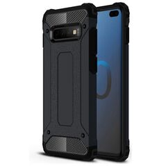 Techsuit Husa pentru Samsung Galaxy S10 - Techsuit Hybrid Armor - Black 5949419058606 έως 12 άτοκες Δόσεις