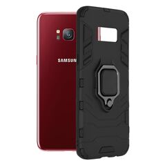 Techsuit Husa pentru Samsung Galaxy S8 - Techsuit Silicone Shield - Black 5949419047303 έως 12 άτοκες Δόσεις