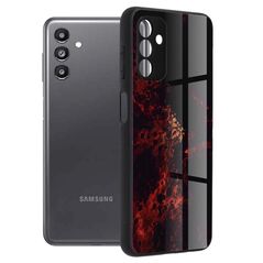 Techsuit Husa pentru Samsung Galaxy A13 5G / A04s - Techsuit Glaze Series - Red Nebula 5949419028913 έως 12 άτοκες Δόσεις