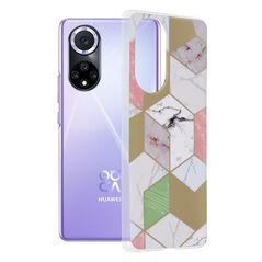 Techsuit Husa pentru Huawei nova 9 / Honor 50 - Techsuit Marble Series - Purple Hex 5949419022416 έως 12 άτοκες Δόσεις