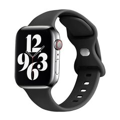 Techsuit Curea pentru Apple Watch 1/2/3/4/5/6/7/8/SE/SE 2/Ultra (42/44/45/49mm) - Techsuit Watchband (W031) - Black 5949419024892 έως 12 άτοκες Δόσεις