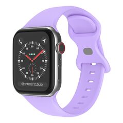 Techsuit Curea pentru Apple Watch 1/2/3/4/5/6/7/8/SE/SE 2 (38/40/41mm) - Techsuit Watchband (W031) - Purple 5949419021044 έως 12 άτοκες Δόσεις