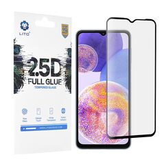 Lito Folie pentru Samsung Galaxy A13 4G / M13 4G / A23 4G / A23 5G / F23 5G / M23 5G / M33 5G / F13 - Lito 2.5D FullGlue Glass - Black 5949419017351 έως 12 άτοκες Δόσεις