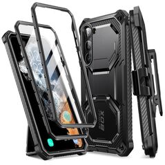 i-Blason Husa pentru Samsung Galaxy S23 + Folie - I-Blason Armorbox - Black 0843439121263 έως 12 άτοκες Δόσεις