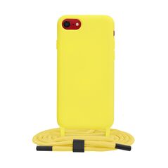 Techsuit Husa pentru iPhone SE 2, SE 2020 / SE 3, SE 2022 - Techsuit Crossbody Lanyard - Yellow 5949419003378 έως 12 άτοκες Δόσεις