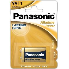 Panasonic Alkaline Power Μπαταρία 9V 1τμχ PA-6LR61 35332 έως 12 άτοκες Δόσεις
