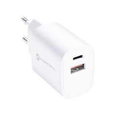 Forcell Travel Charger USB-C and USB A sockets - 3A PD Quick Charge 4.0 function (30W) FOCH-198052 56693 έως 12 άτοκες Δόσεις