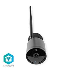 Nedis IP Κάμερα Παρακολούθησης Wi-Fi 1080p Full HD Αδιάβροχη και Φακό 3mm (WIFICO40CBK) (NEDWIFICO40CBK) έως 12 άτοκες Δόσεις