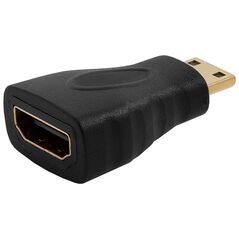 Αντάπτορας No brand, HDMI F to Mini HDMI, Μαύρο - 17128