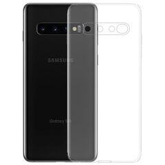 Θήκη σιλικόνης No brand, για το Samsung Galaxy S10 Edge, Διαφανής - 51617