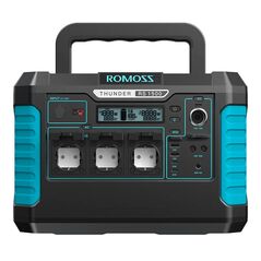 Romoss Portable Power Station Romoss RS1500 Thunder Series, 1500W, 1328Wh 041384 6936857202721 RS1500-2B2-G153H έως και 12 άτοκες δόσεις