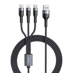 Remax USB cable 3in1, Remax Sury 2 Series 1.2m, 2A 047462 6972174156774 RC-070th έως και 12 άτοκες δόσεις