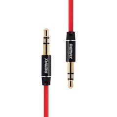 Remax Mini jack 3.5mm AUX cable Remax RL-L100 1m (red) 047715 6954851237020 RL-L100 red έως και 12 άτοκες δόσεις