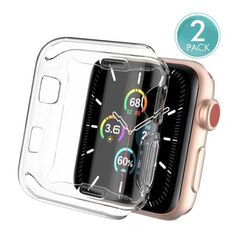 Θήκη TPU Ahastyle WA05 Premium Apple Watch 1/ 2/ 3 42mm Διάφανο (2 τεμ.) X002IR73YZ X002IR73YZ έως και 12 άτοκες δόσεις