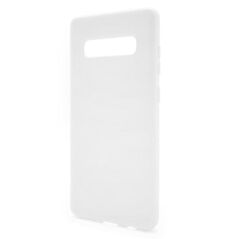 Θήκη Liquid Silicon inos Samsung G975F Galaxy S10 Plus L-Cover Λευκό 5205598122898 5205598122898 έως και 12 άτοκες δόσεις