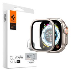 Tempered Glass Spigen Glas.tR Slim Pro Apple Watch Ultra 49mm Titanium (1 τεμ.) 8809896745253 8809896745253 έως και 12 άτοκες δόσεις