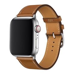 Λουράκι Devia Elegant PU Leather Apple Watch (38/ 40/ 41mm) Καφέ 6938595365409 6938595365409 έως και 12 άτοκες δόσεις