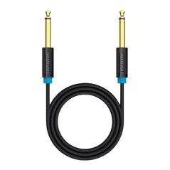 Vention Audio Cable TS 6.35mm Vention BAABF 1m (black) 056424 6922794728493 BAABF έως και 12 άτοκες δόσεις