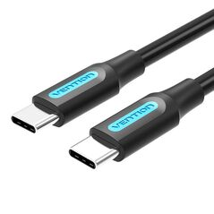 Vention USB-C 2.0 Cable Vention COSBD PD60W 0.5m Black PVC 056536 6922794749436 COSBD έως και 12 άτοκες δόσεις