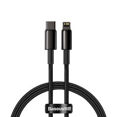 Baseus Baseus Tungsten Gold Cable Type-C to iP PD 20W 2m (black) 024645  CATLWJ-A01 έως και 12 άτοκες δόσεις 6953156232044