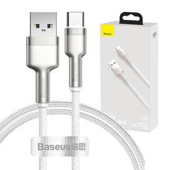 Baseus USB cable for USB-C Baseus Cafule, 66W, 1m (white) 028766  CAKF000102 έως και 12 άτοκες δόσεις 6953156209763