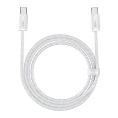 Baseus Cable USB-C to USB-C Baseus, 100W, 2m (white) 030385  CALD000302 έως και 12 άτοκες δόσεις 6932172602000