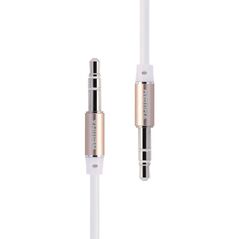 Remax Mini jack 3.5mm AUX cable Remax RL-L100 1m (white) 047716  RL-L100 White έως και 12 άτοκες δόσεις 6954851221616