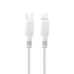 Maxlife MXUC-10 MFi cable USB-C - Lightning 1,0 m 27W white