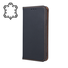 Genuine Leather Smart Pro for Xiaomi Redmi 12C black