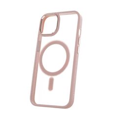 Satin Clear Mag case for iPhone 13 Pro Max 6,7&quot; pink