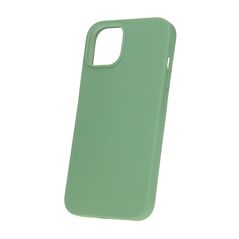 Solid Silicon case for iPhone 15 Pro Max 6,7&quot; light green