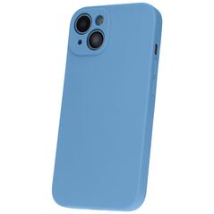 Solid Silicon case for Samsung Galaxy A14 4G light blue