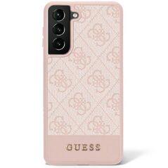 Guess case for Samsung Galaxy S23 GUHCS23SG4GLPI pink hardcase 4G Stripe Collection 3666339117580