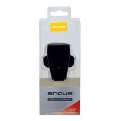 Ancus Φορτιστής Ταξιδίου Ancus Dual USB 5V 1000 mAh για Αγγλική Πρίζα (3-Pin) 09689 5210029019913