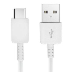Cabel USB-C 1.5m QC for SAMSUNG EP-DW700CWE USB TYPE C Quick Charge white 09038868