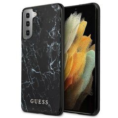 Original Case SAMSUNG GALAXY S21+ Guess Hardcase Marble (GUHCS21MPCUMABK) black 3666339003296